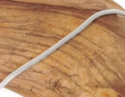 Damenketten|Elfen Schmuck Schlangenkette 925 Silber 1,5 mm 60 cm