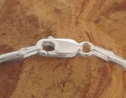 Damenketten|Elfen Schmuck Schlangenkette 925 Silber 1,5 mm 60 cm