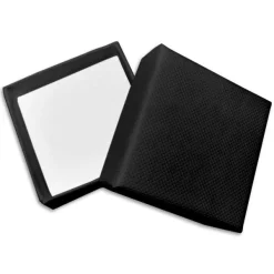 Anhänger Etuis|Ohrring Etuis|Elfen Schmuck Schmuck Schachtel schwarz geprägt 45 x 45 x 22 mm