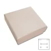 Anhänger Etuis|Ohrring Etuis|Elfen Schmuck Schmuck-Verpackung universal beige 50 x 50 x 25 mm