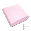 Anhänger Etuis|Ohrring Etuis|Elfen Schmuck Schmuck-Verpackung universal rosa 50 x 50 x 25 mm