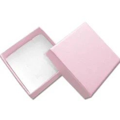 Anhänger Etuis|Ohrring Etuis|Elfen Schmuck Schmuck-Verpackung universal rosa 50 x 50 x 25 mm