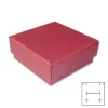 Anhänger Etuis|Ohrring Etuis|Elfen Schmuck Schmuck-Verpackung universal rot 50 x 50 x 25 mm