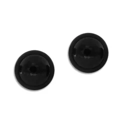 Ohrstecker|Ohrstecker|Elfen Schmuck Schwarze Männer Ohrstecker Edelstahl rund