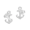 Ohrstecker|Silber Ohrstecker|Elfen Schmuck Silberschmuck Ohrstecker Anker mit Seil 925 Silber