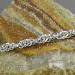 Damenarmbänder|Weitere Armbänder|Elfen Schmuck Singapur Armband 925 Silber 2 mm 19 cm
