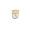 Ohrstecker|Ohrstecker|Elfen Schmuck Single Ohrstecker Gold 333 mit Zirkonia 4 mm