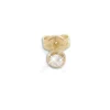 Ohrstecker|Ohrstecker|Elfen Schmuck Single Ohrstecker Gold 333 mit Zirkonia 3 mm