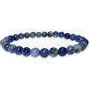 Herrenarmbänder|Damenarmbänder|Elfen Schmuck Sodalith Kugel Armband 6 mm 19 cm