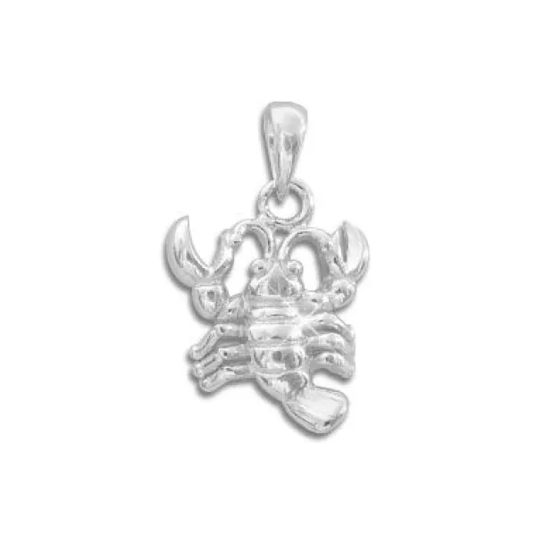 Anhänger Für Kinder|Anhänger Für Damen|Elfen Schmuck Sternzeichen Anhänger Krebs 925 Silber