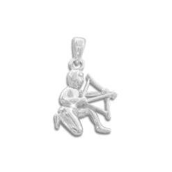 Anhänger Für Kinder|Anhänger Für Damen|Elfen Schmuck Sternzeichen Anhänger Schütze 925 Silber