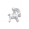 Anhänger Für Kinder|Anhänger Für Damen|Elfen Schmuck Sternzeichen Anhänger Steinbock 925 Silber