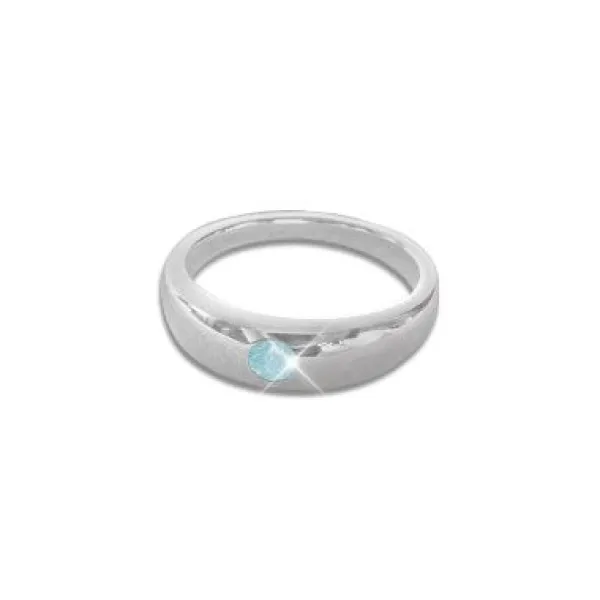 Anhänger Für Kinder|Silber Anhänger|Elfen Schmuck Taufring mit Blautopas hellblau 925 Silber