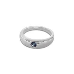 Anhänger Für Kinder|Silber Anhänger|Elfen Schmuck Taufring mit Safir 925 Silber