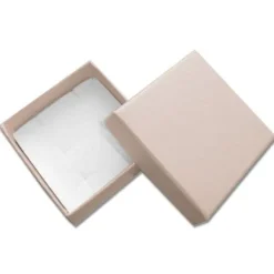 Anhänger Etuis|Ohrring Etuis|Elfen Schmuck Schmuck-Verpackung universal beige 50 x 50 x 25 mm
