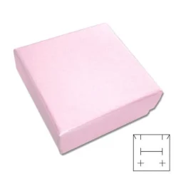 Anhänger Etuis|Ohrring Etuis|Elfen Schmuck Schmuck-Verpackung universal rosa 50 x 50 x 25 mm