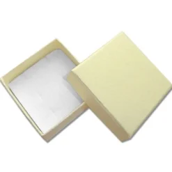 Anhänger Etuis|Ohrring Etuis|Elfen Schmuck Schmuck-Verpackung universal goldgelb 50 x 50 x 25 mm